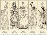 Ilustracja Chiny Epoka Wiosen i Jesieni (Chunqiu 春秋) 722–481 p.n.e.