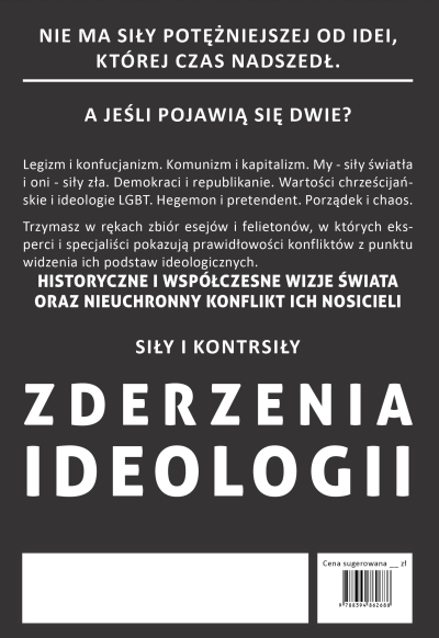  | Okładka książki tył | Piotr Plebaniak Niezamierzone skutki. 