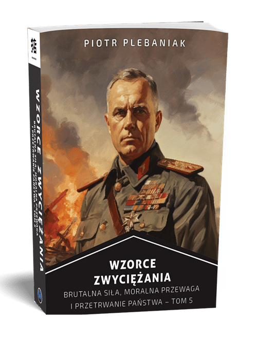  | Piotr Plebaniak, Wzorce zwyciężania tom 5 Oscylacje gotowości bojowej - przód okładki zestaw ebook i papierowa