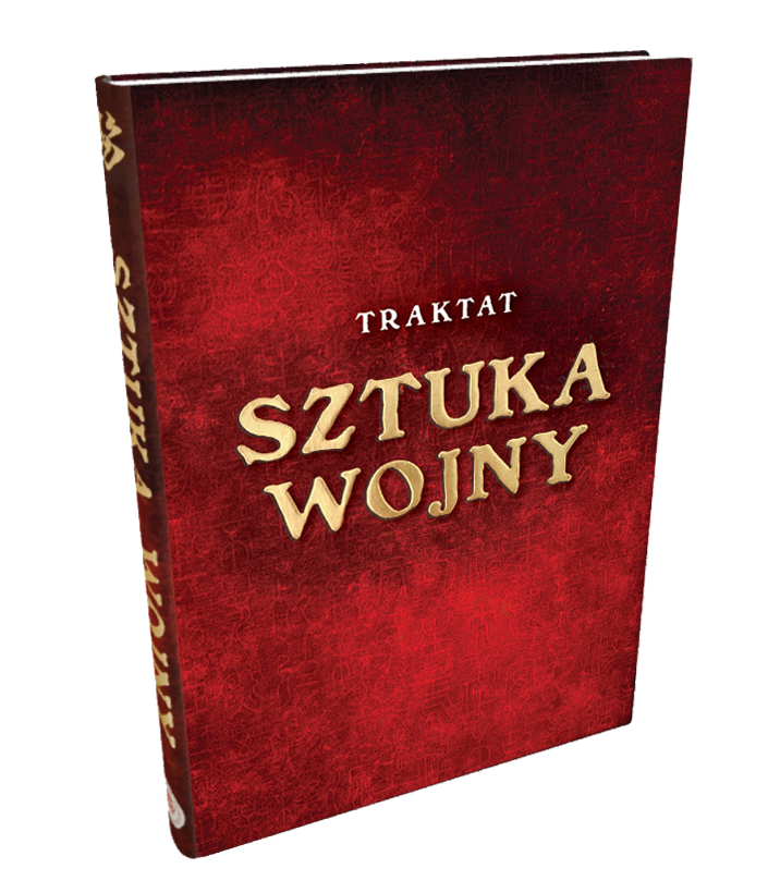  | Piotr Plebaniak, Traktat Sztuka wojny Wizje mistrzów wojowania Zachodu i Wschodu - przód okładki rzut od grzbietu 